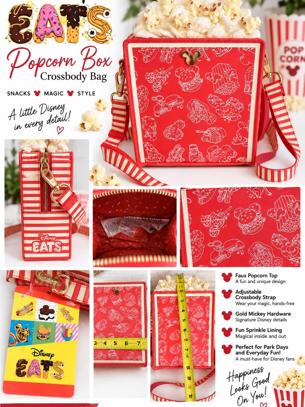 Disney Eats Popcorn Purse